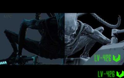 Чужой Завет VFX (спецэффекты)