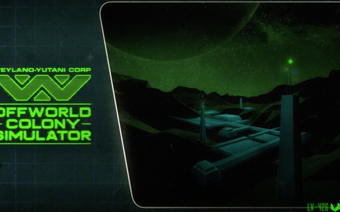 The Alien Offworld Colony Simulator