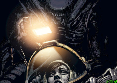 Variant cover to issue 2 by Tristan Jones.