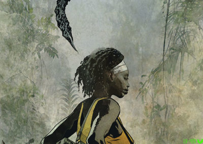 Variant cover to issue 3 by Roberto de la Torre.